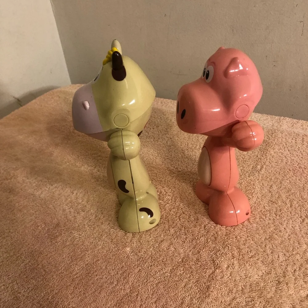 2008 Imperial Little Tikes Talking & Counting Cow and Pig Both Work
